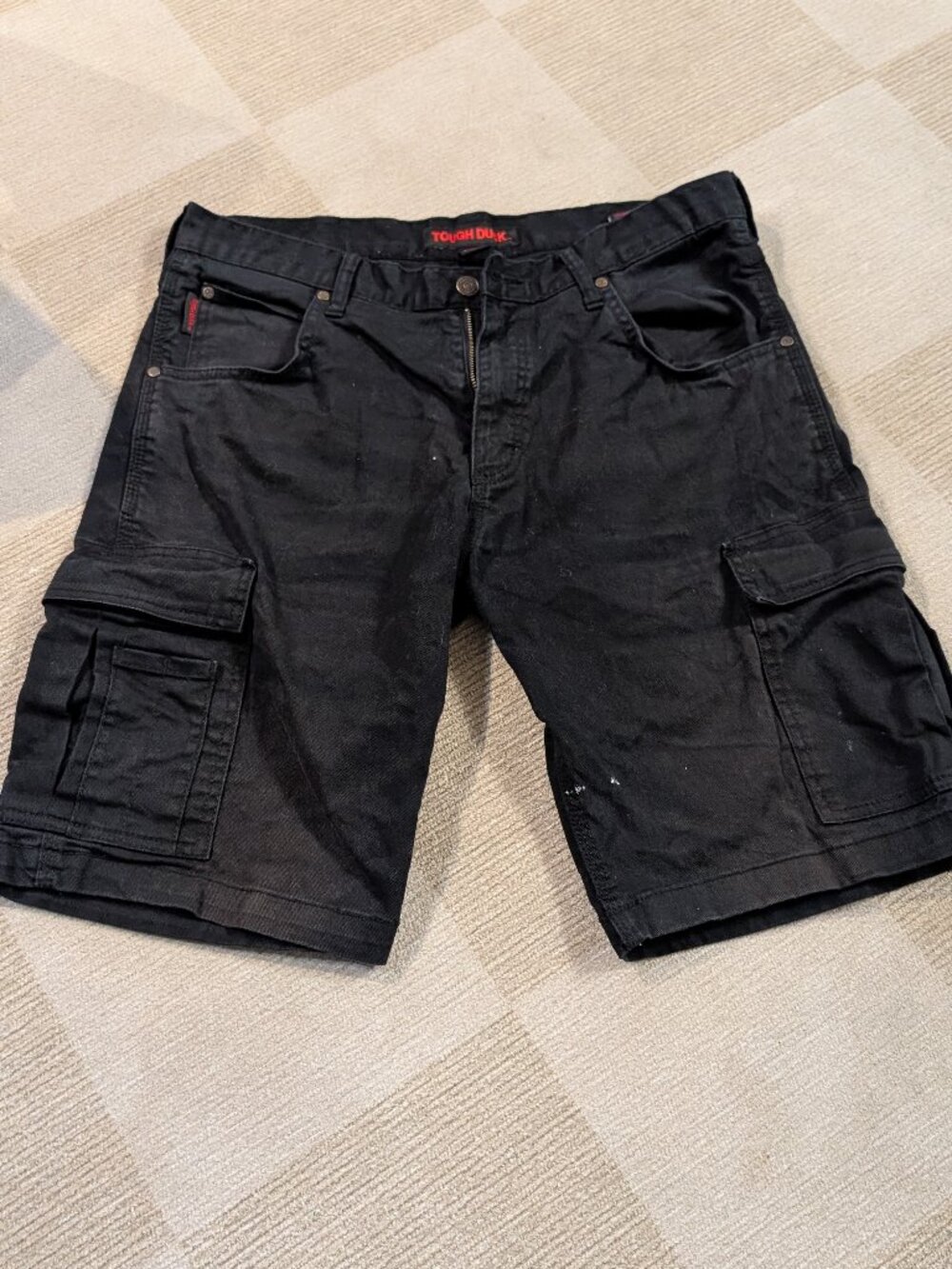 Tough duck cargo shorts